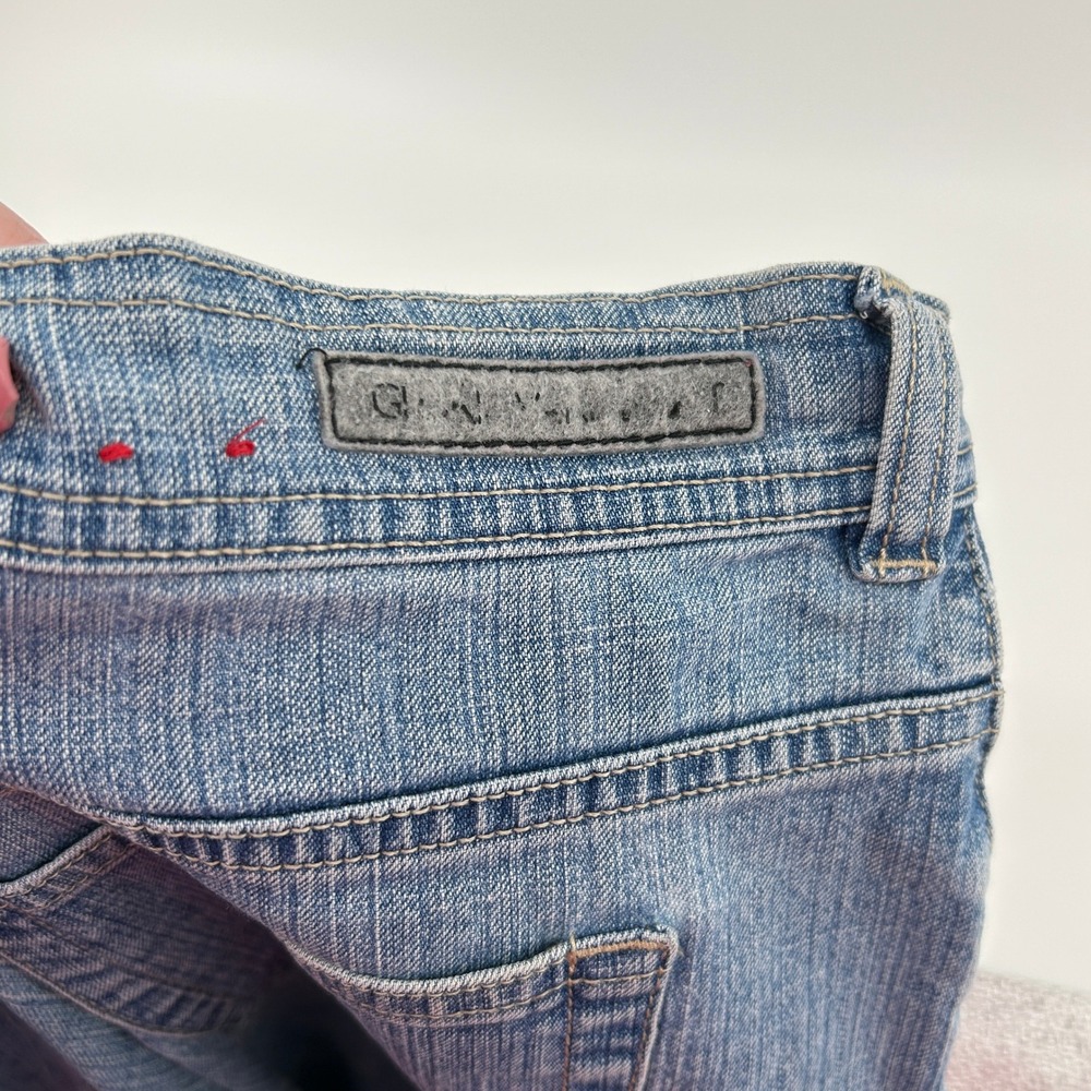 Gloria Vanderbilt Jeans Straight 14 Short Blue Medium Wash Denim High Rise Y2K - Picture 8 of 9